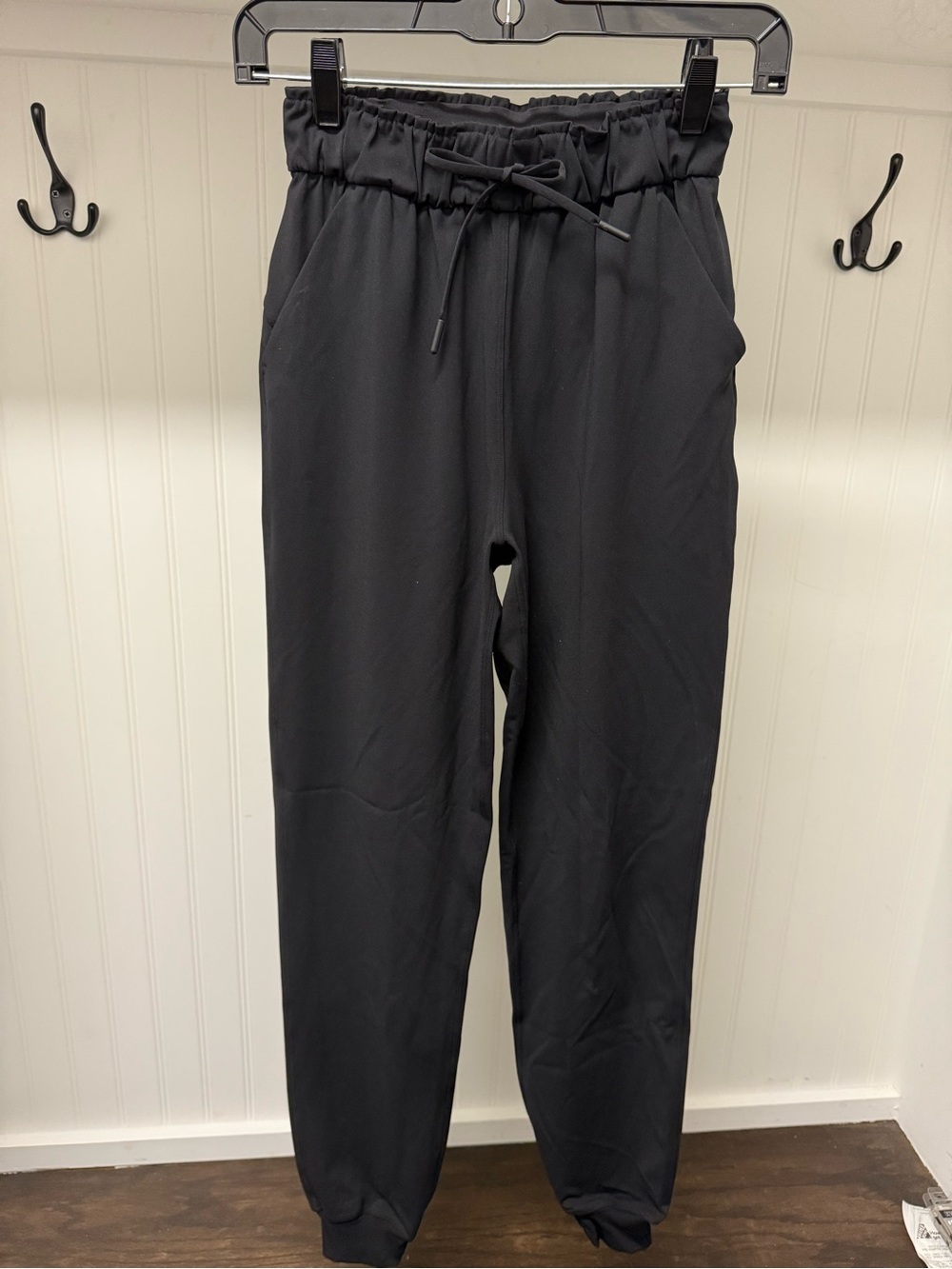 Lululemon Stretch High-Rise Jogger Full Length Black Size 2